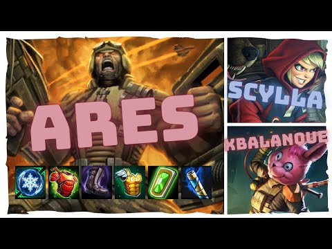 Ranked Joust Ares Support Gameplay | Ares Chains is the best ability in the entire game!