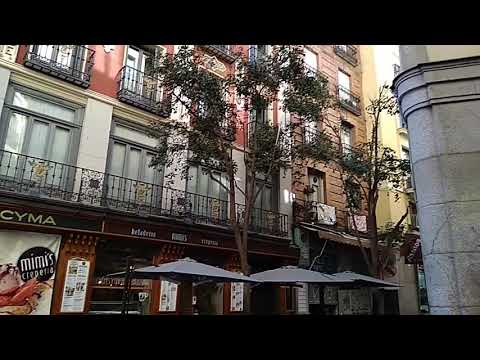 Madrid old town streets