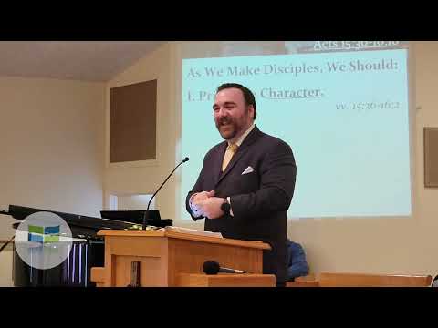 Spirit-Guided Discipleship - Acts 15:36-16:10 Pastor Rob Ginter