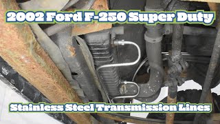 How to Install 2000-2005 Ford F250/F450/F550 Super Duty and Excursion Transmission Lines