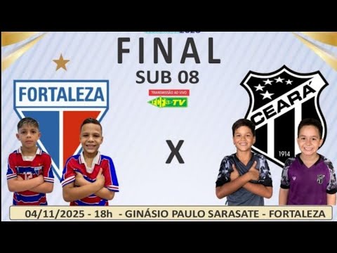 FINAL CAMPEONATO CEARENSE DE FUTSAL 🏆 Fortaleza EC vs Ceará SC | SUB - 8