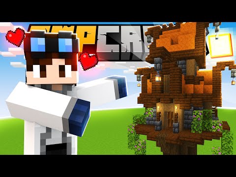 FIZ A MELHOR CASA NA ÁRVORE DO MINECRAFT 1.17 E TODOS FICARAM COM INVEJA! 😂👌 - TOPCRAFT - Ep. 2