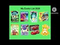 My Easter List 2026 In April 2026 FIX