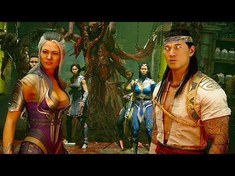 Liu Kang Explains Everything to Sindel - Mortal Kombat 1
