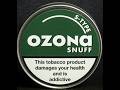 Trying Ozona S Type Snuff | Spearmint & Menthol Review