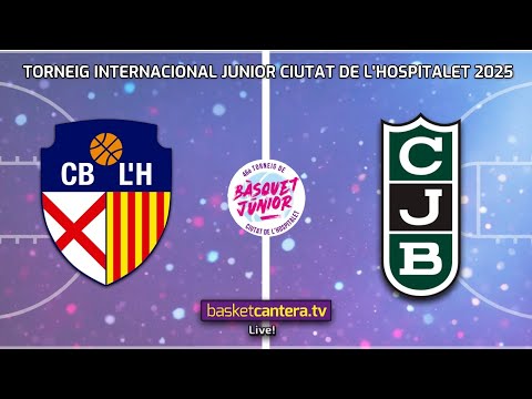 #Live U18M.  L'HOSPITALET vs JOVENTUT BADALONA.- 7/8 puesto. Torneo Junior de L´Hospitalet 2025