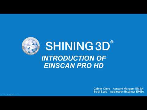 Einscan Pro HD 3D White Light Scanner