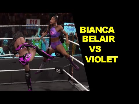 WWE 2K22 Bianca Belair vs Violet - No Holds Barred