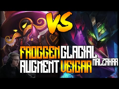 Froggen Plays Glacial Augment Veigar vs Malzahar Master