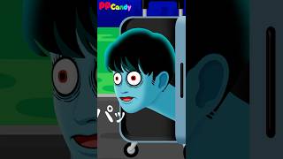 スーツケースから口パッパ男 #shorts #anime #animation #妖怪