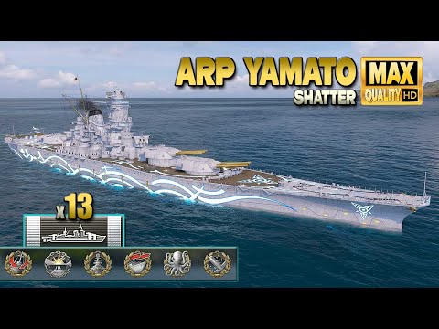 battleship Yamato with an incredible endgame - World of Warships
