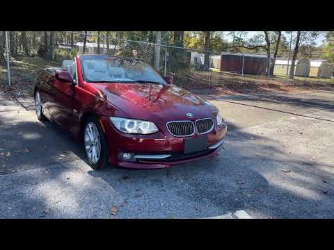 2013 BMW 328i Convertible 3.0l I-6 Red