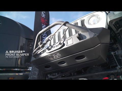 JL Bruiser Front Bumper and Skid for the 2018 JL Wrangler