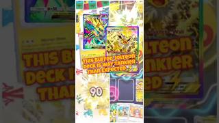 This Buffed Jolteon Deck Is WAY Tankier Than Expected ⚡ #pokemontcgpocket #pokemontcg