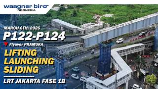 Download lagu UPDATE LRT JAKARTA FASE 1B VELODROME - MANGGARAI | P122-P124 | 6 MARET 2026 mp3