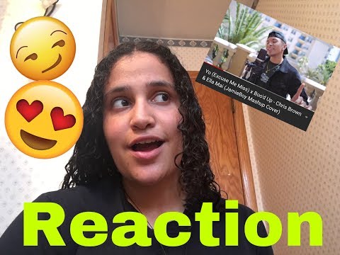 Yo (Excuse Me Miss) x Boo'd Up - Chris Brown & Ella Mai (JamieBoy Mashup Cover) (REACTION)
