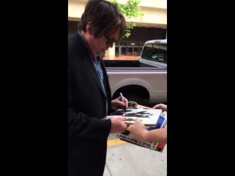 Tim Butler PSYCHEDELIC FURS Signing Autographs Team Derek