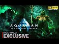 [4K HDR] AQUAMAN 2: The Lost Kingdom - Final Trailer (60FPS) Jason Momoa