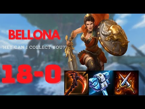 Last Game of Odin's Onslaught: Steamrolling With Bellona & Ishtar - Smite Season 9