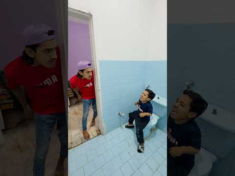 Ops 🚽 My Papa In Toilet 😢|