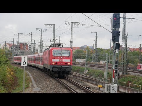 x-Wagen Verkehr in Nürnberg Mit Br 143