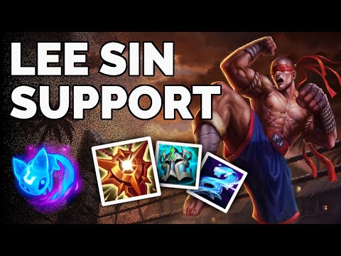 How to DESTROY as Lee Sin Support | League of Legends S13 Gameplay 