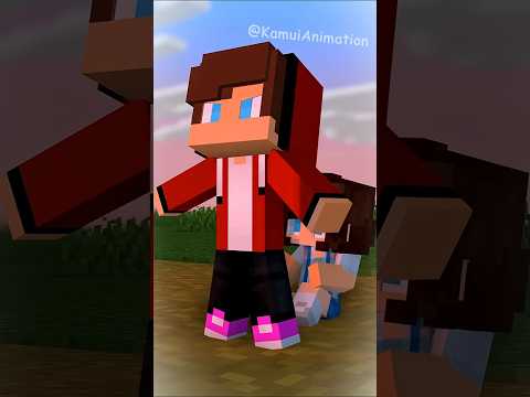 JJ’s Sister’s Past💓- MAIZEN Minecraft Animation #shorts