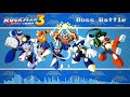 Mega Man 3 Boss Battle Cover