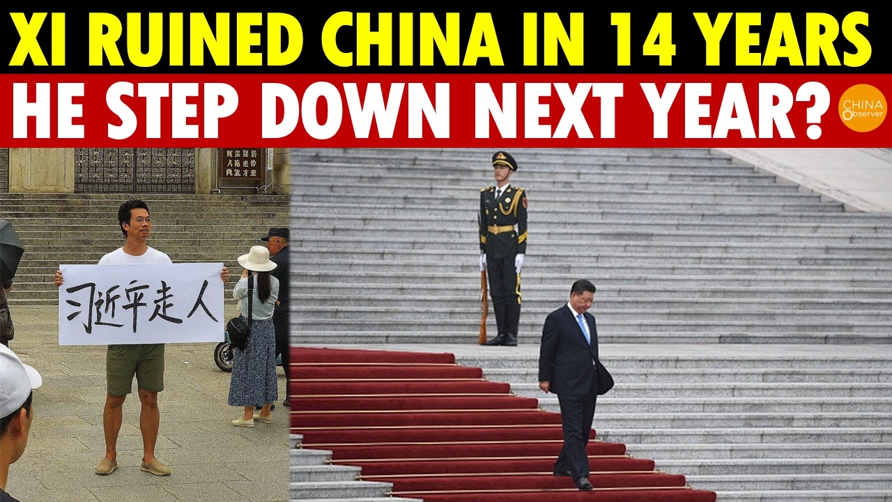 How Xi Ruined China in 14 Years — Will He Step Down Next Year?