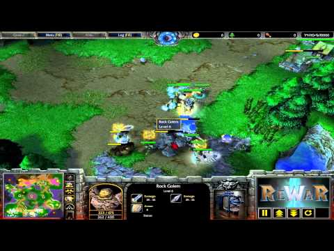 Yumiko(HU) vs WC(HU) - Game 3 - WarCraft 3 gameplay - RN444