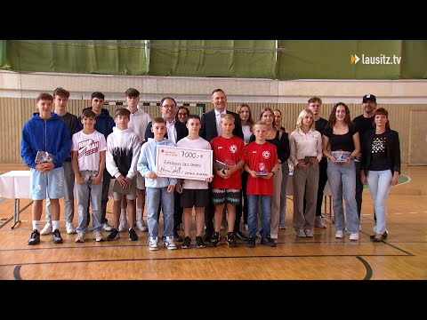 Lausitzer Sportschule: Aufregender Schulbeginn für junge Talente mit großzügiger Spende