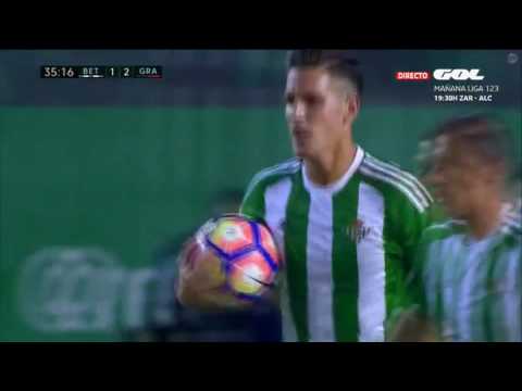 Gol Alex Alegría | Real Betis 1-2 Granada CF | 4ª Jornada | Temp. 2016-2017 | 16/09/2016