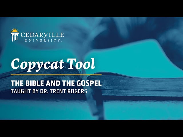 Thumbnail for video titled: Bible and the Gospel | Copycat Tool