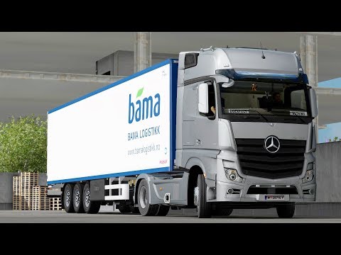 ETS2 1.28 ProMods 2.20 Mercedes Actros MPIV Helsinki - Jyväskylä
