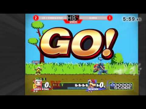 Hidden Bosses 5.0 Winners Quarters: E2C l StarbasedFruit (Luigi, DIddy Kong) vs. Seabass (Bowser)