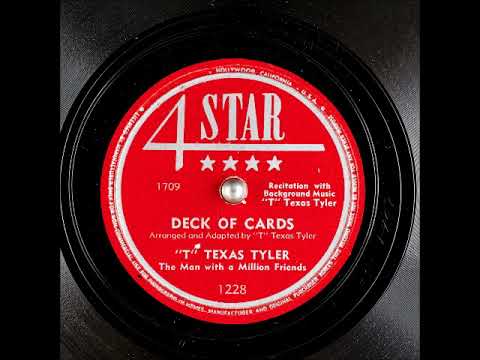 Deck of Cards ~ T. Texas Tyler (1948)