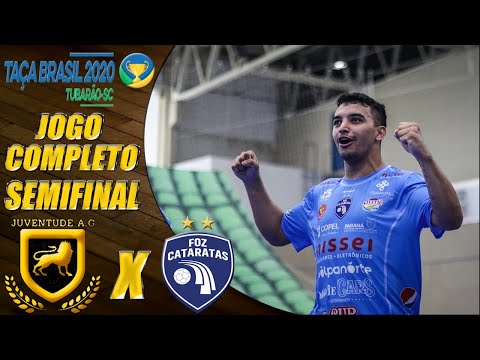 SEMIFINAL | JOGO COMPLETO Juventude AG x Foz Cataratas | Taça Brasil de Futsal 2020 (19/02/2021)