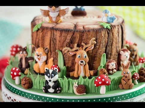 WOODLAND ANIMALS 19 pc silicone icing mould set WOODLAND ANIMALS 19 pc silicone icing mould set
