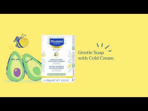 Mustela, Baby, Gentle Soap with Cold Cream, 3.52 oz (100 g)