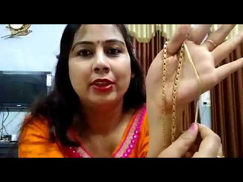 Review of one gram gold plated chain