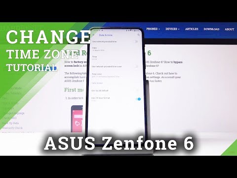 How to Change Date & Time in ASUS Zenfone 6 – Time Settings
