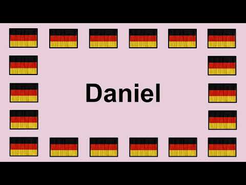 Pronounce DANIEL in German 🇩🇪