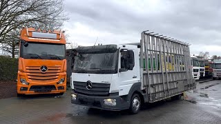 Mercedes-Benz Atego 818 Hegla Glasreff glass transport truck | Image 4 - Autoline