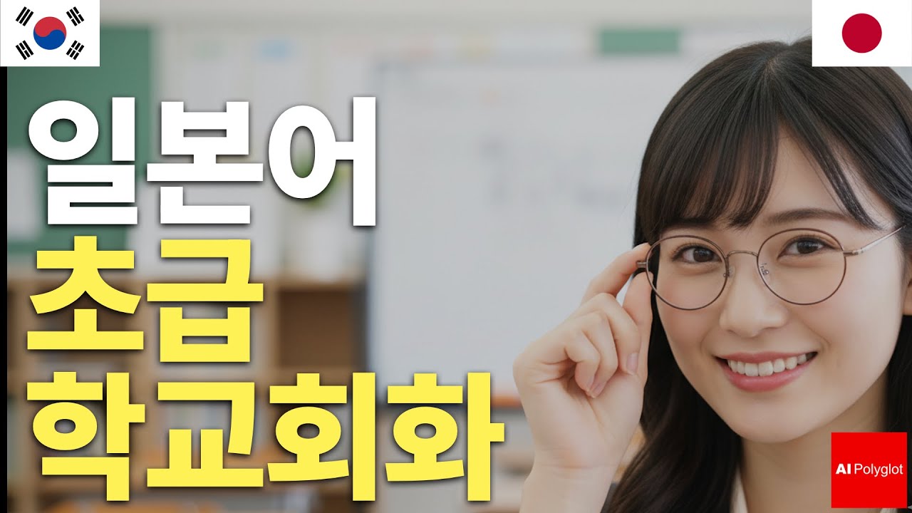 일본어 초급 학교회화 | 왕초보 | 흘려듣기 | 수면학습 | 자주 쓰는 표현 | 자연스러운 말투 | 기초 일본어 | 일상 회화