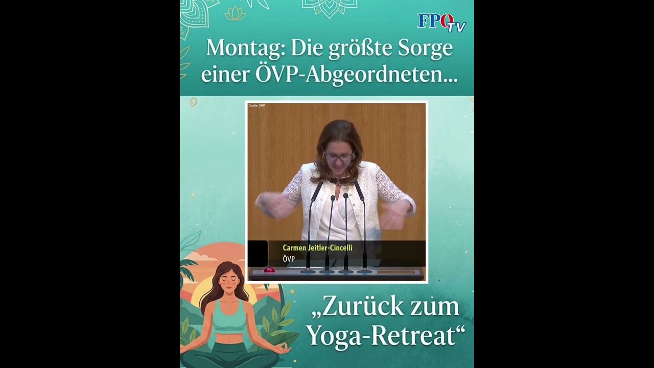 „Will lieber zum Yoga“ - diese Probleme hat die ÖVP an einen Montagmorgen!