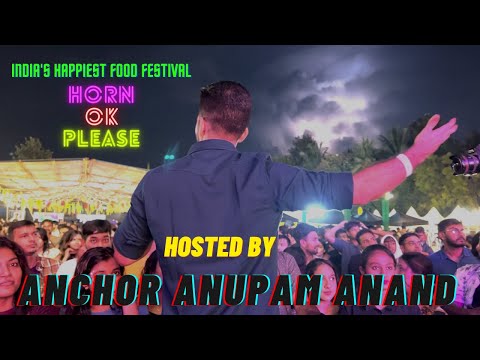 Anupam Anand Hosting Music Festival