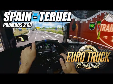 EURO TRUCK SIMULATOR 2 - ONBOARD A SCANIA IN SPAIN | REALISTIC JOURNEY ETS2