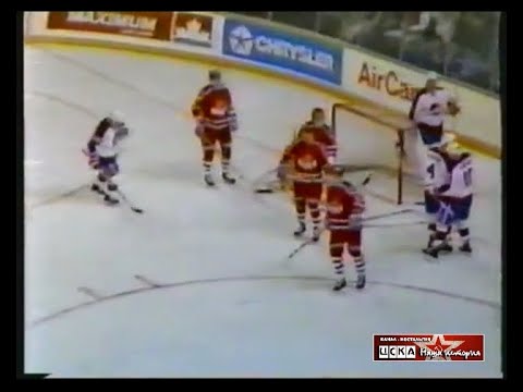 1989 Winnipeg Jets (NHL) - CSKA (Moscow, USSR) 4-1 Friendly hockey match (Super Series), review 2