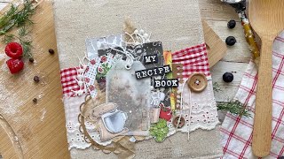 Recipe Book Overview - Cookbook - Handmade
