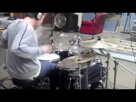 Damani Rhodes Play Along Afro Cuban 6/8 (Drum Cover) 2012